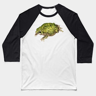 Cozy Western Green Toad Baseball T-Shirt